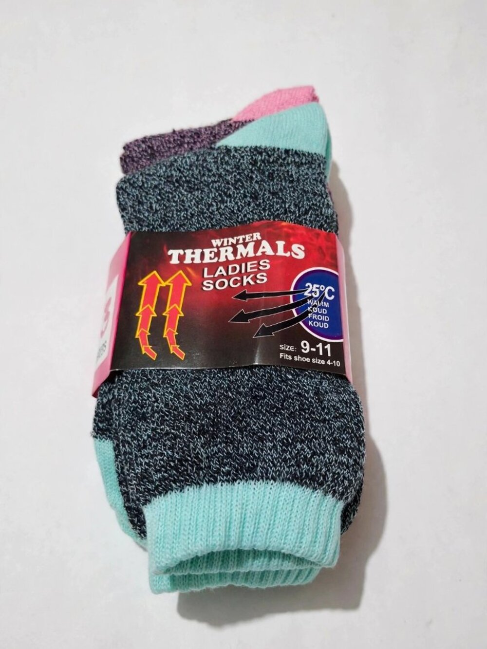 3 pk of women's thermal socks